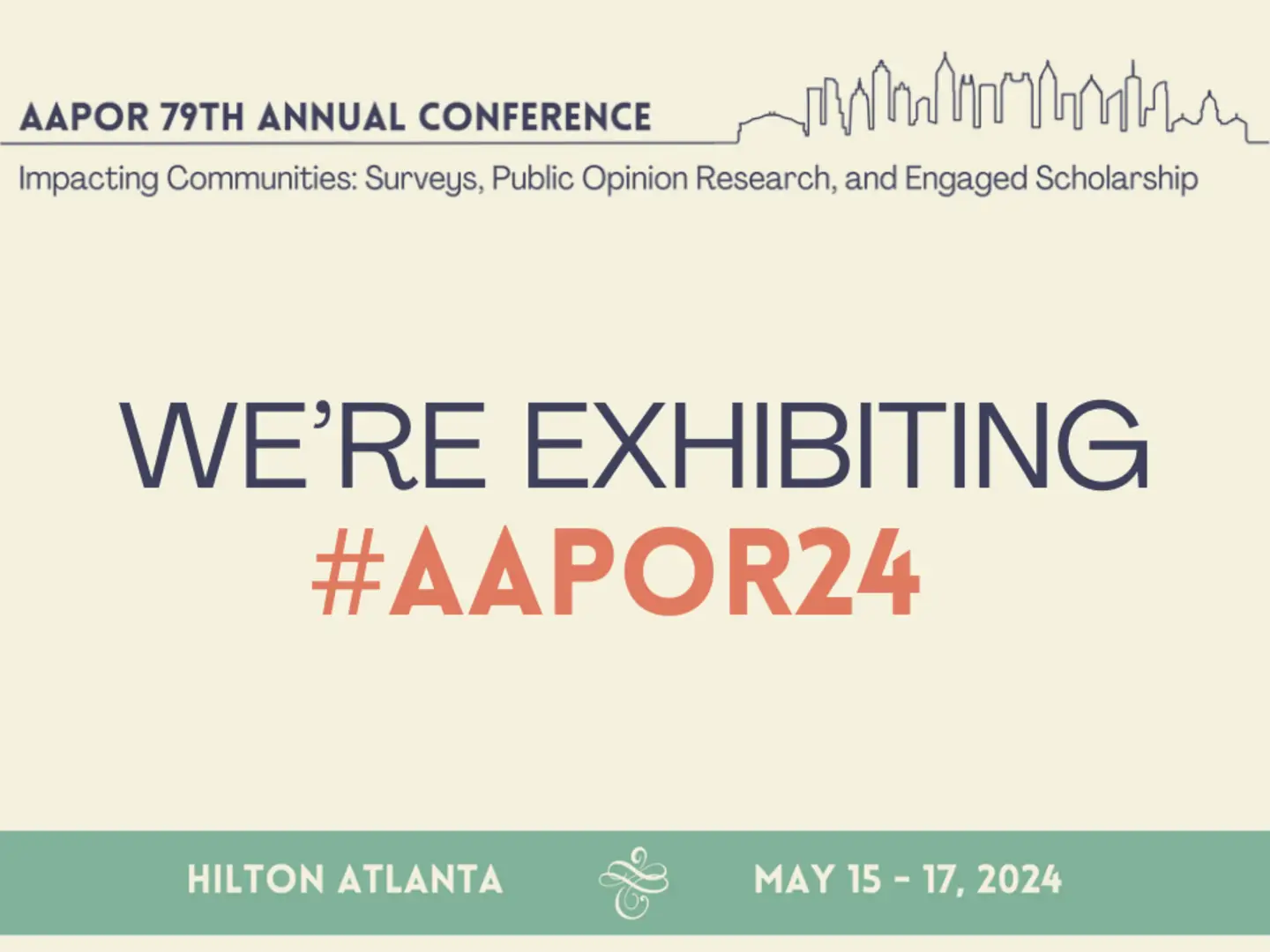 AAPOR 79th Annual Conference 2024 RTI